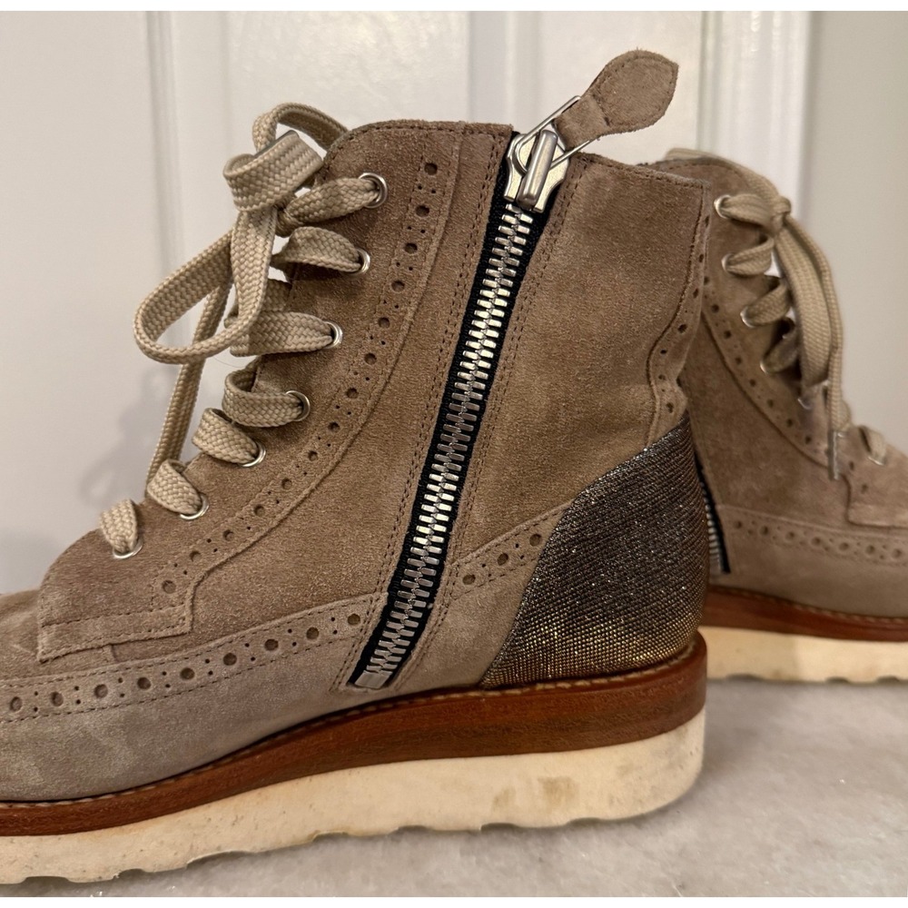 Office of Angela Scott Tan Harrison Ankle Boots Women's‎ 36 - Picture 10 of 10